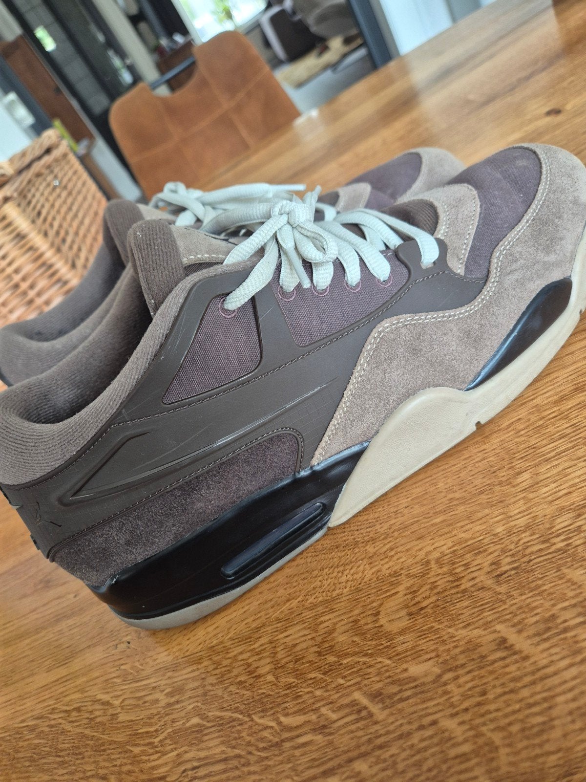 Nike Air Jordan sneakers - Bruin - Maat 49.5, Bruin, Ophalen of Verzenden, Nike Air Jordan, Sneakers of Gympen