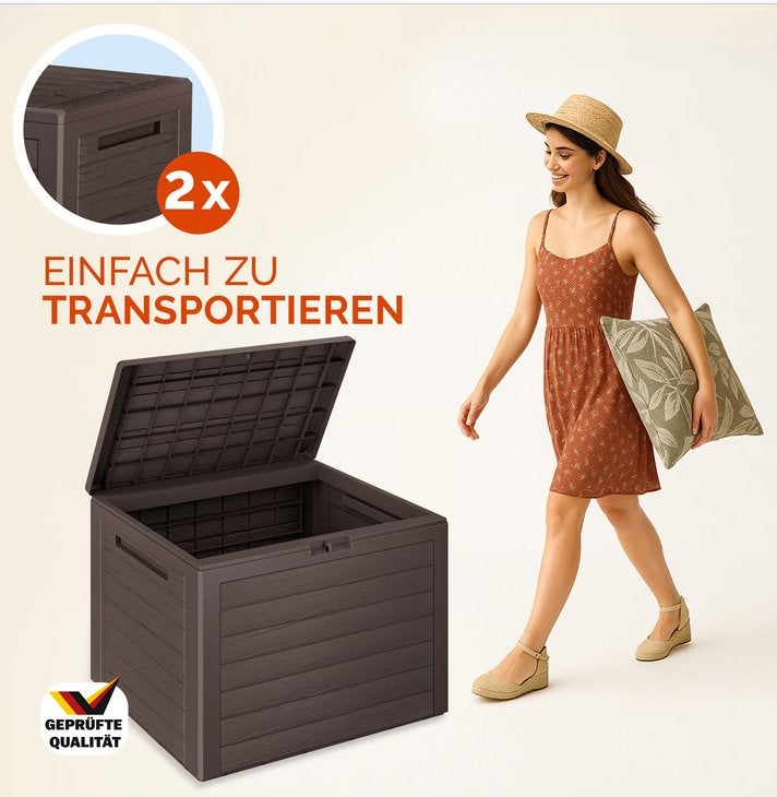 Opbergbox opbergkist tuinkussens kunststof 190L GRTS BEZORGD, Tuin en Terras, Verzenden, Nieuw, Nvt, Nvt