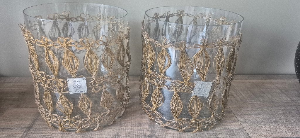 Windlichten, Ophalen, 19 cm, Windlicht, Bruin
