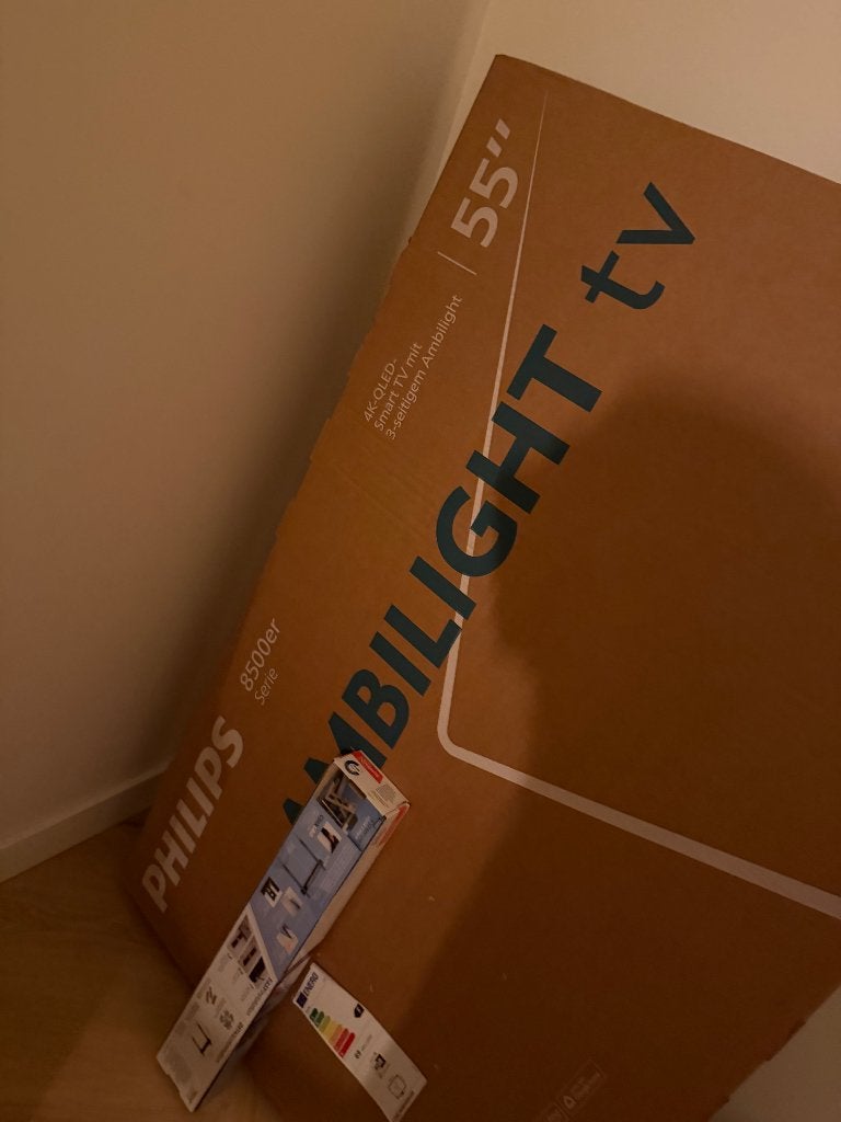 Philips Ambilight Smart TV + TV Beugel | NIEUW IN DOOS, Ophalen, Philips, 50 Hz, Nieuw