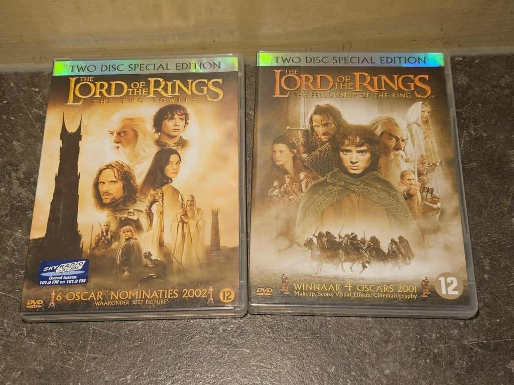 Lord of the Rings 1 en 2, Verzamelen, Ophalen of Verzenden, Zo goed als nieuw, Overige typen