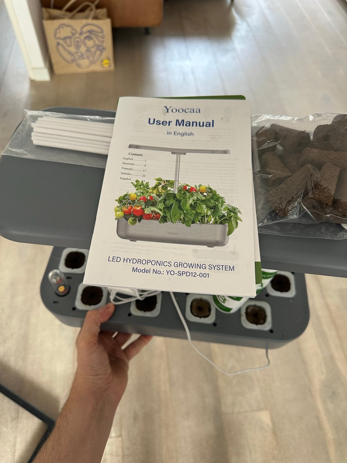 Yoocaa LED Hydroponics Kweeksysteem, Ophalen, Nieuw, Kweekbak