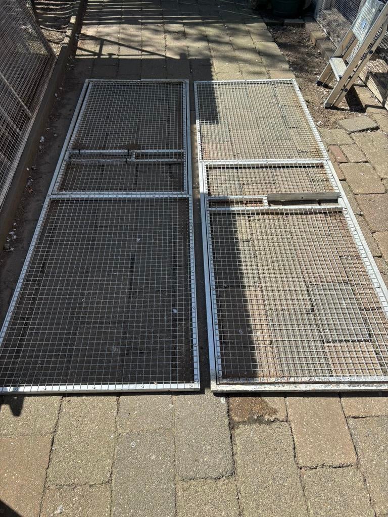 Voliere panelen, Dieren en Toebehoren, Ophalen, Gebruikt, Aluminium, Volière