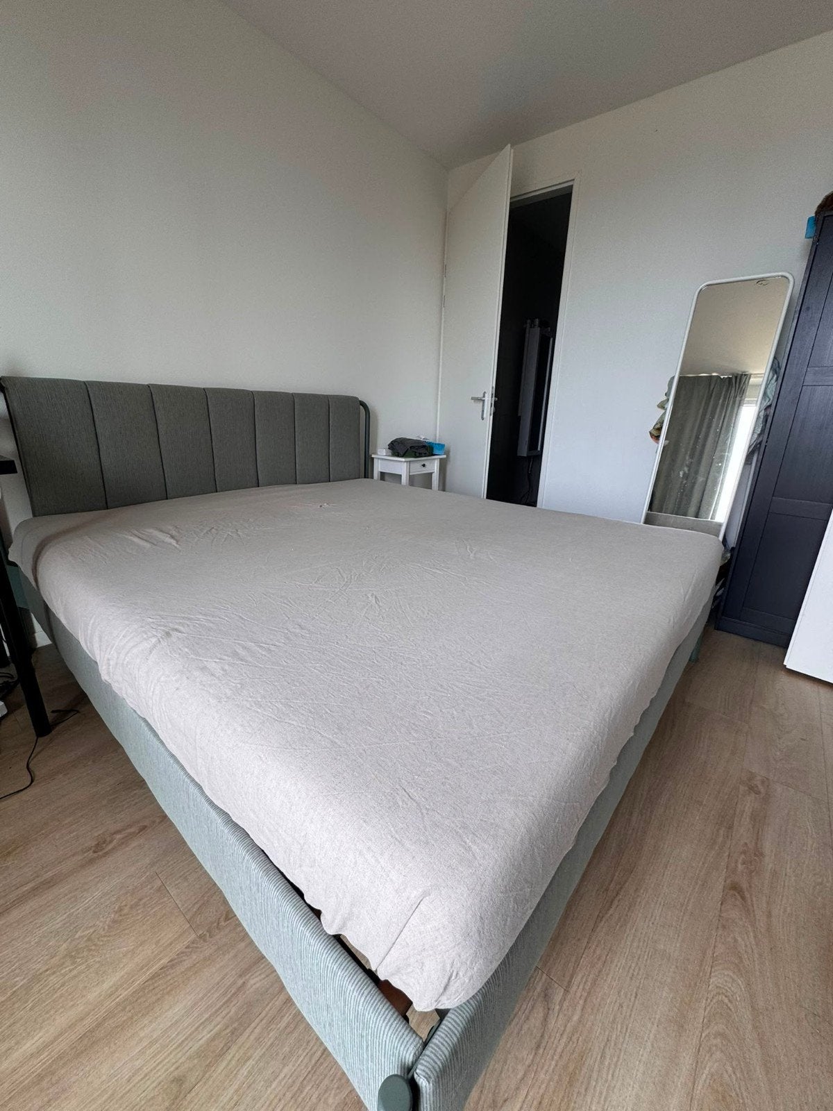 Tweepersoonsbed, Ophalen, Gebruikt, Tweepersoons, 200 cm