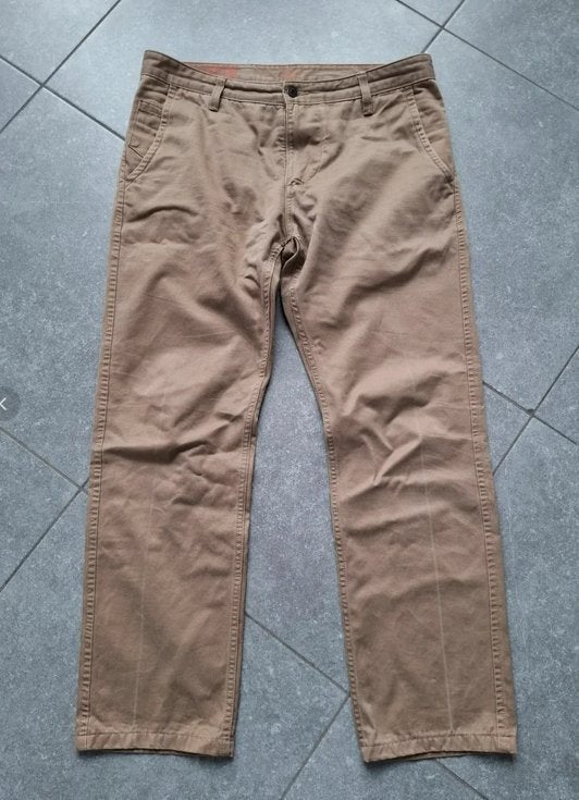 Broek Dockers maat 34, Bruin, Verzenden, Maat 56/58 (XL), Zo goed als nieuw