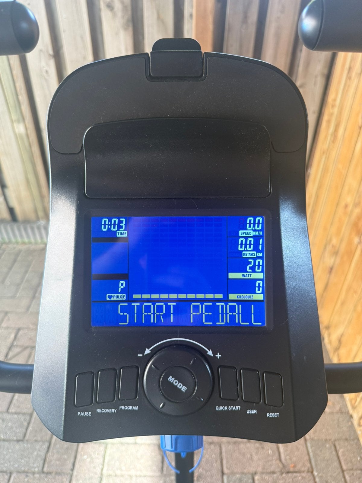 Gloednieuwe Nautilus hometrainer met ergometer, Ophalen, Zo goed als nieuw, Hometrainer
