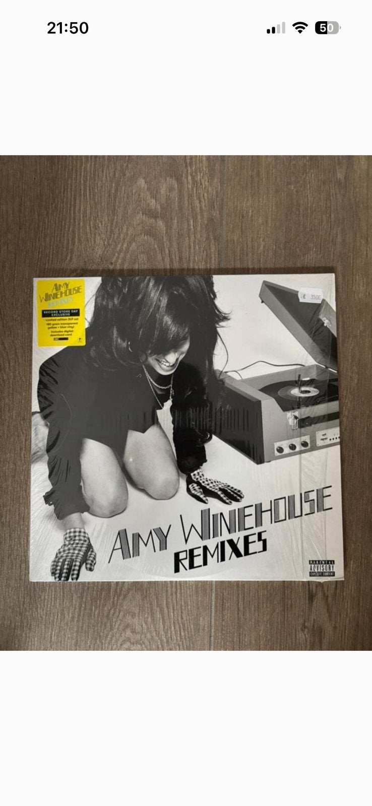 Amy winehouse remixes dubbel LP best of , nieuwstaat !, Limited edition, Ophalen of Verzenden, Zo goed als nieuw, LP
