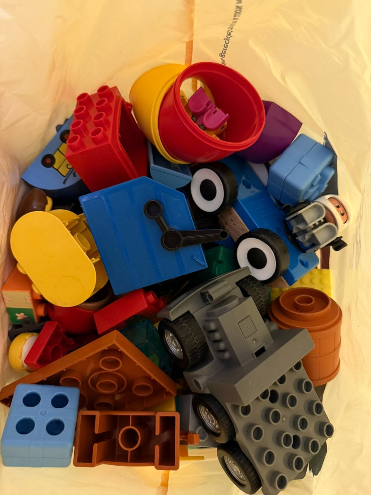 Halve jumbo zak duplo., Ophalen, Gebruikt
