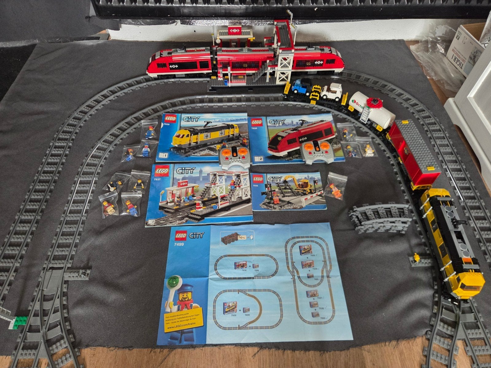 Lego City Treinen Compleet, Ophalen of Verzenden, Zo goed als nieuw