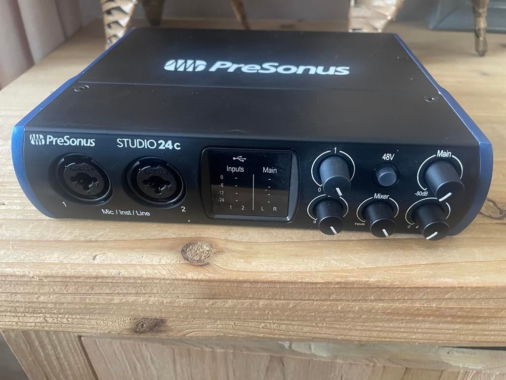 Presonus Studio 24c Audio Interface, Ophalen of Verzenden, Zo goed als nieuw