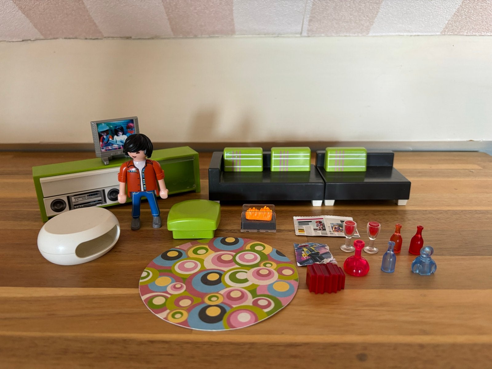 Playmobil Woonkamer Set met Figuren en Accessoires, Kinderen en Baby's, Ophalen of Verzenden, Gebruikt, Overige series, Overige typen