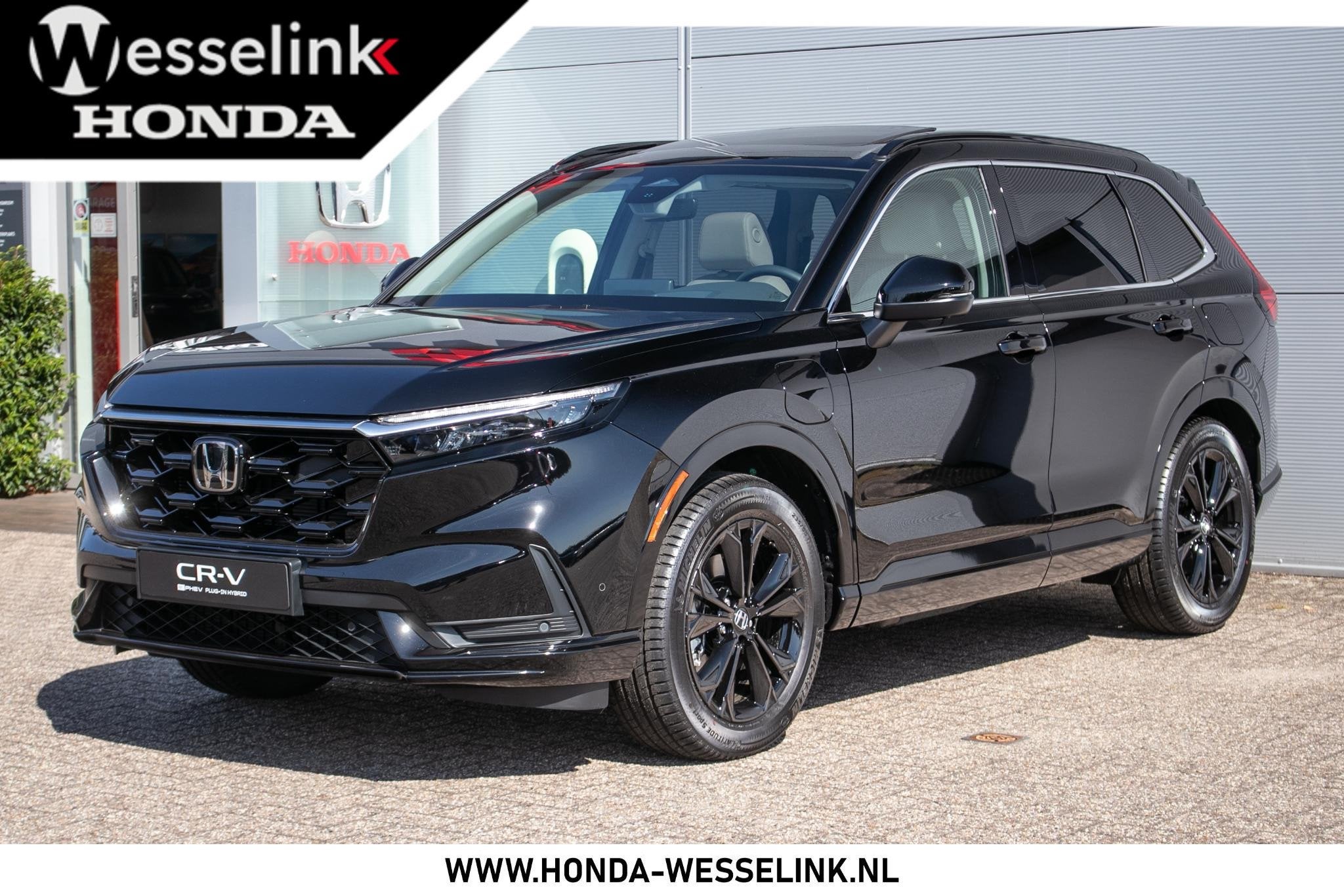 Honda CR-V 2.0 e:PHEV Advance Tech - Cons. prijs rijklaar |, Auto's, 4 cilinders, Zwart, Bedrijf, 184 pk