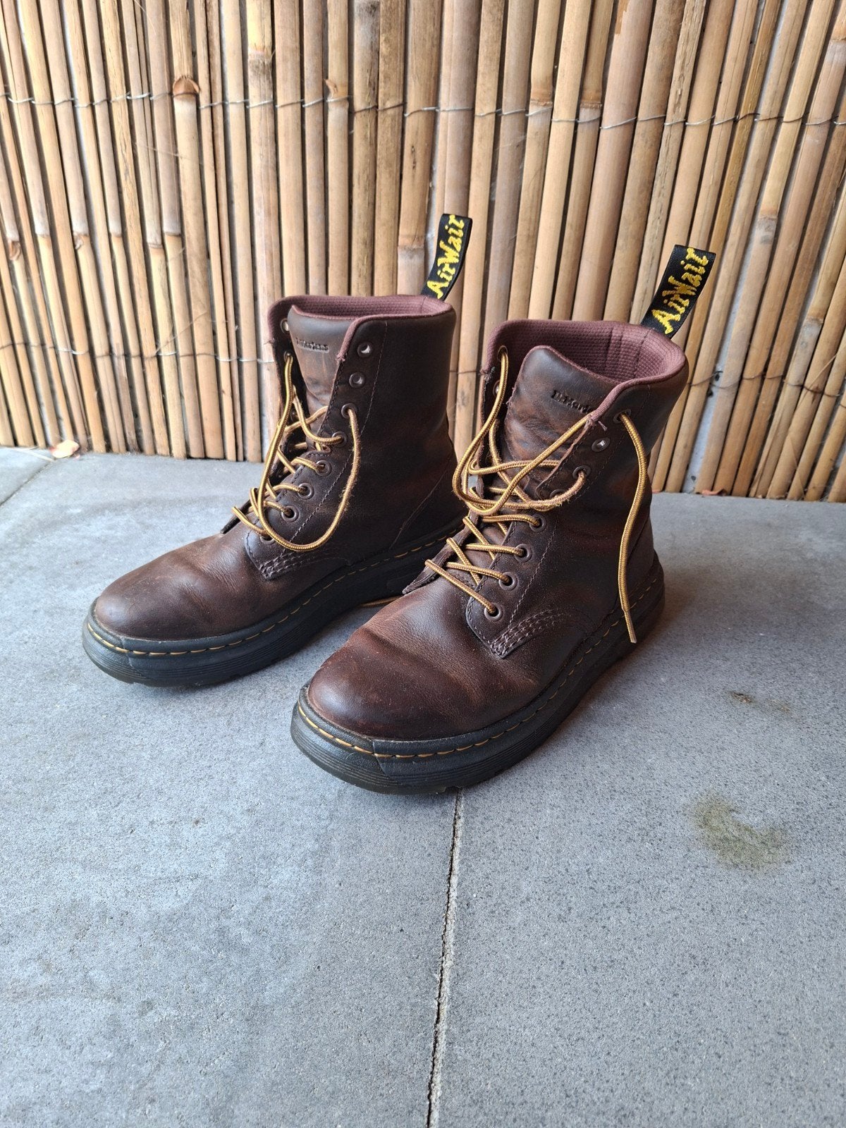 Dr. Martens bruine leren laarzen maat 39, Kleding | Dames, Schoenen, Bruin, Lage of Enkellaarzen, Ophalen of Verzenden, Dr. Martens