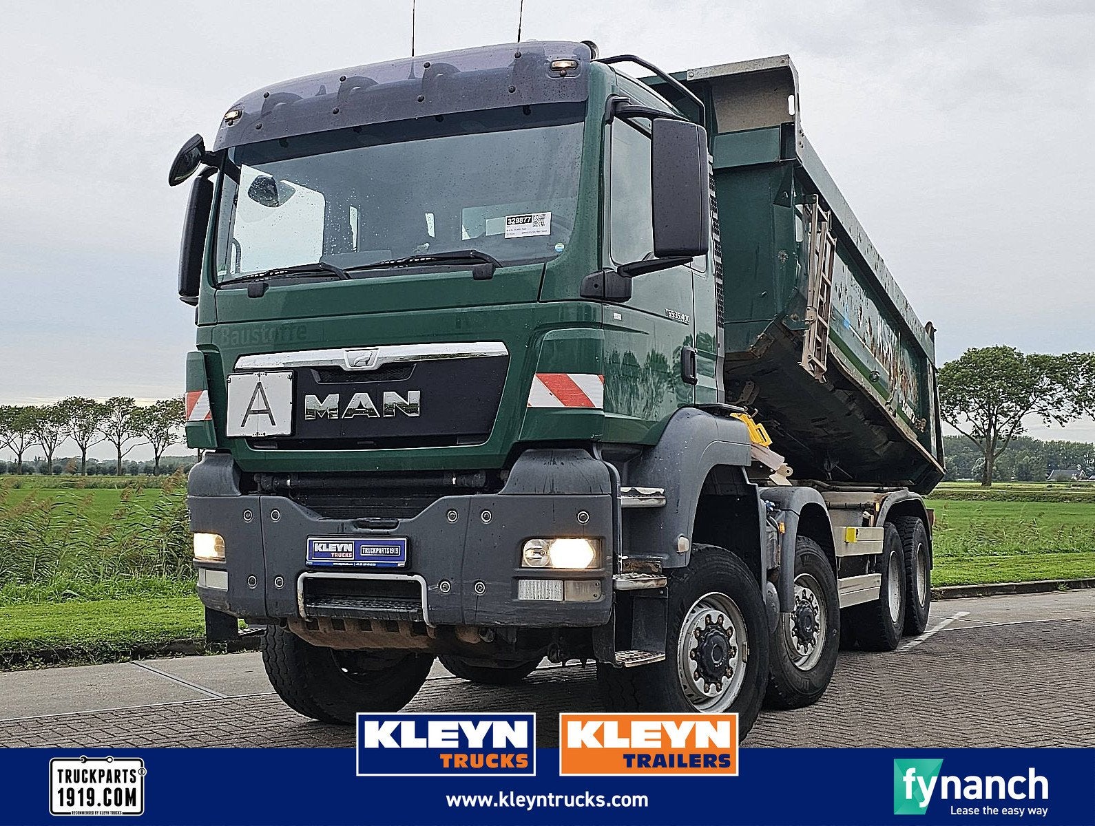 M.A.N. 35.400 TGS schmitz mulde 8x6, Auto's, Euro 6, MAN, Bedrijf, Traction-control