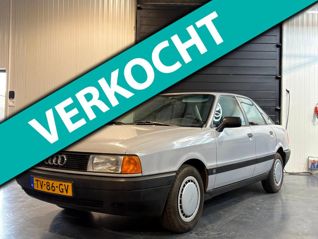 Audi 80 1.8-orgineel NL- APK tm 07-12-2027, Auto's, Audi, Bedrijf, Te koop, Benzine, Sedan, Handgeschakeld, Origineel Nederlands
