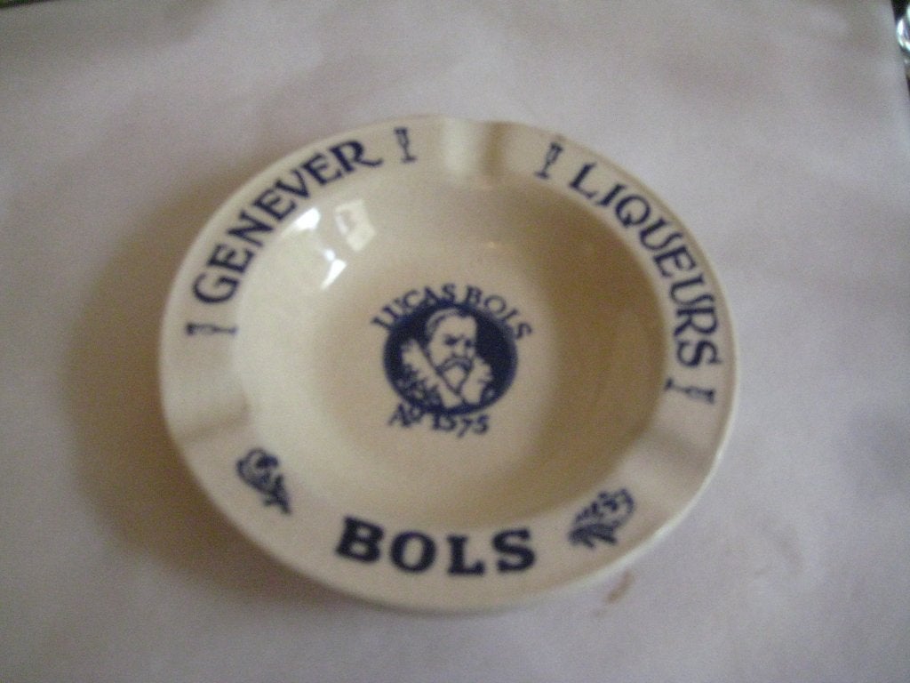asbak lucas bols (vlgnr 6) genever liqueurs, Ophalen of Verzenden, Zo goed als nieuw, Overige typen