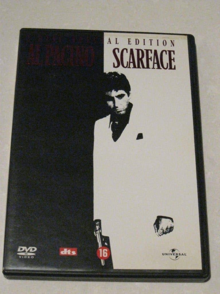 Scarface (1983) DVD Special Edition | Al Pacino | Gangster, Maffia en Misdaad, Gebruikt, Vanaf 16 jaar, Inclusief boekje