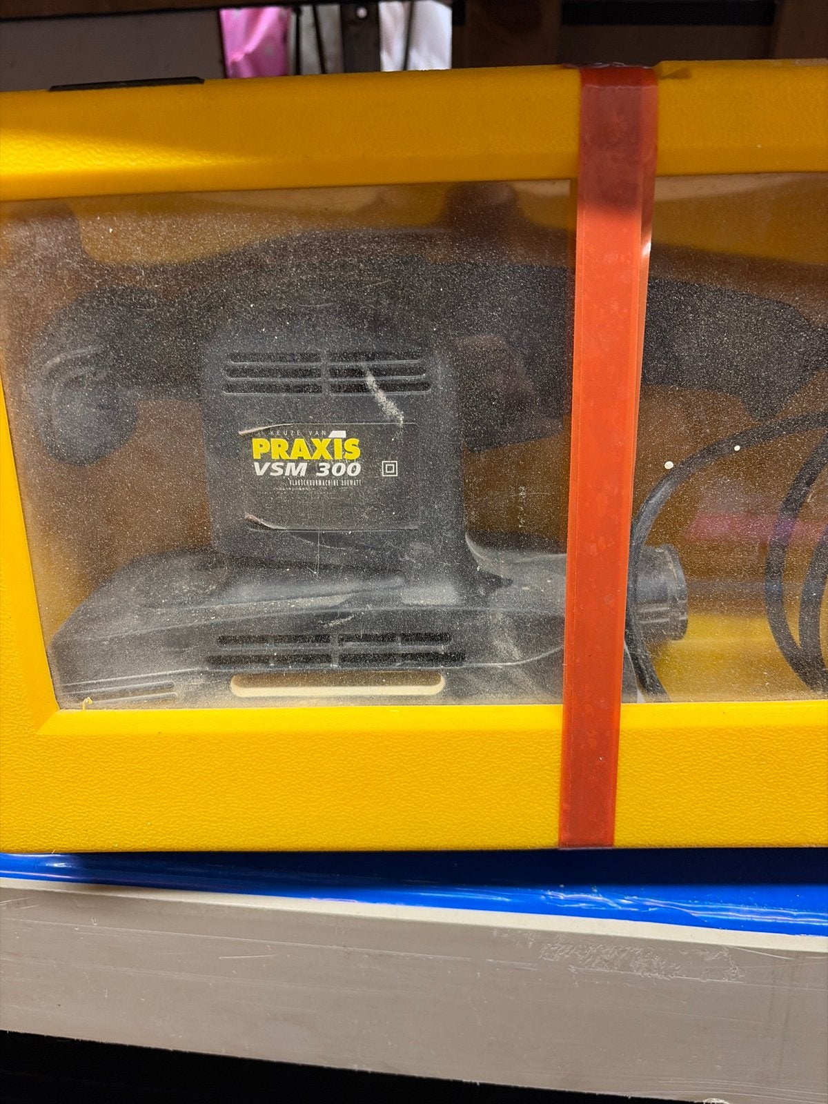 Praxis VSM 300 Vlakschuurmachine met stofafzuiging, Ophalen, Gebruikt, Minder dan 600 watt, Vlakschuurmachine