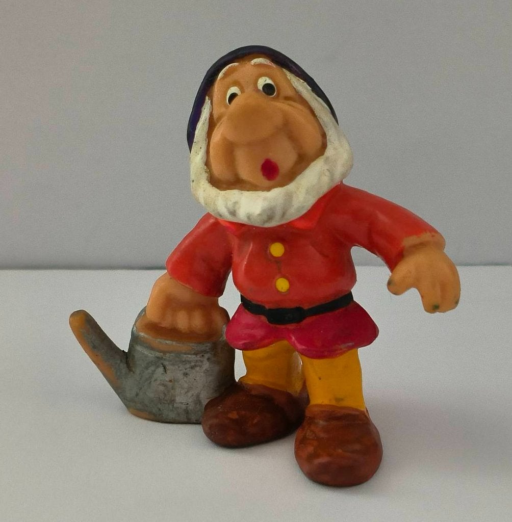 Dwerg Happy (van Sneeuwwitje), Ophalen of Verzenden, Sneeuwwitje of Doornroosje, Zo goed als nieuw, Beeldje of Figuurtje