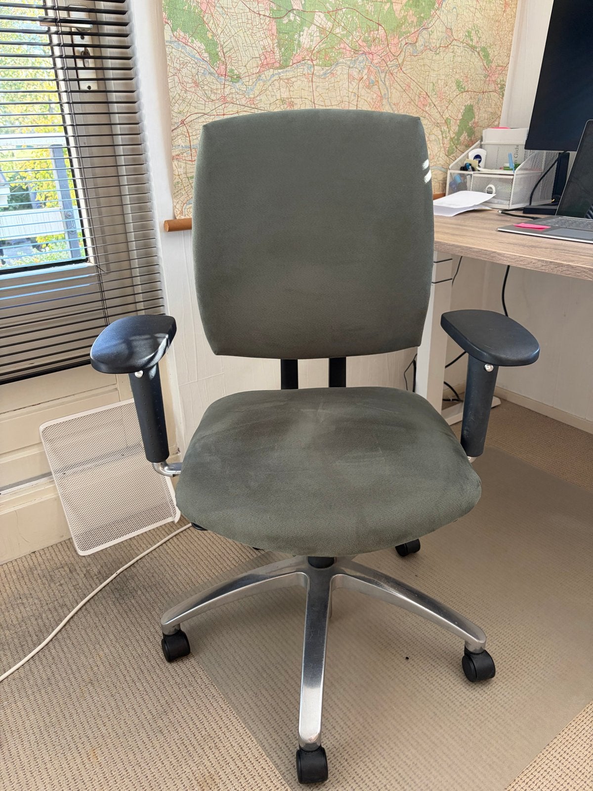 Drabert Entrada Bureaustoel - Ergonomisch en Comfortabel, Ophalen, Gebruikt, Bureaustoel, Groen