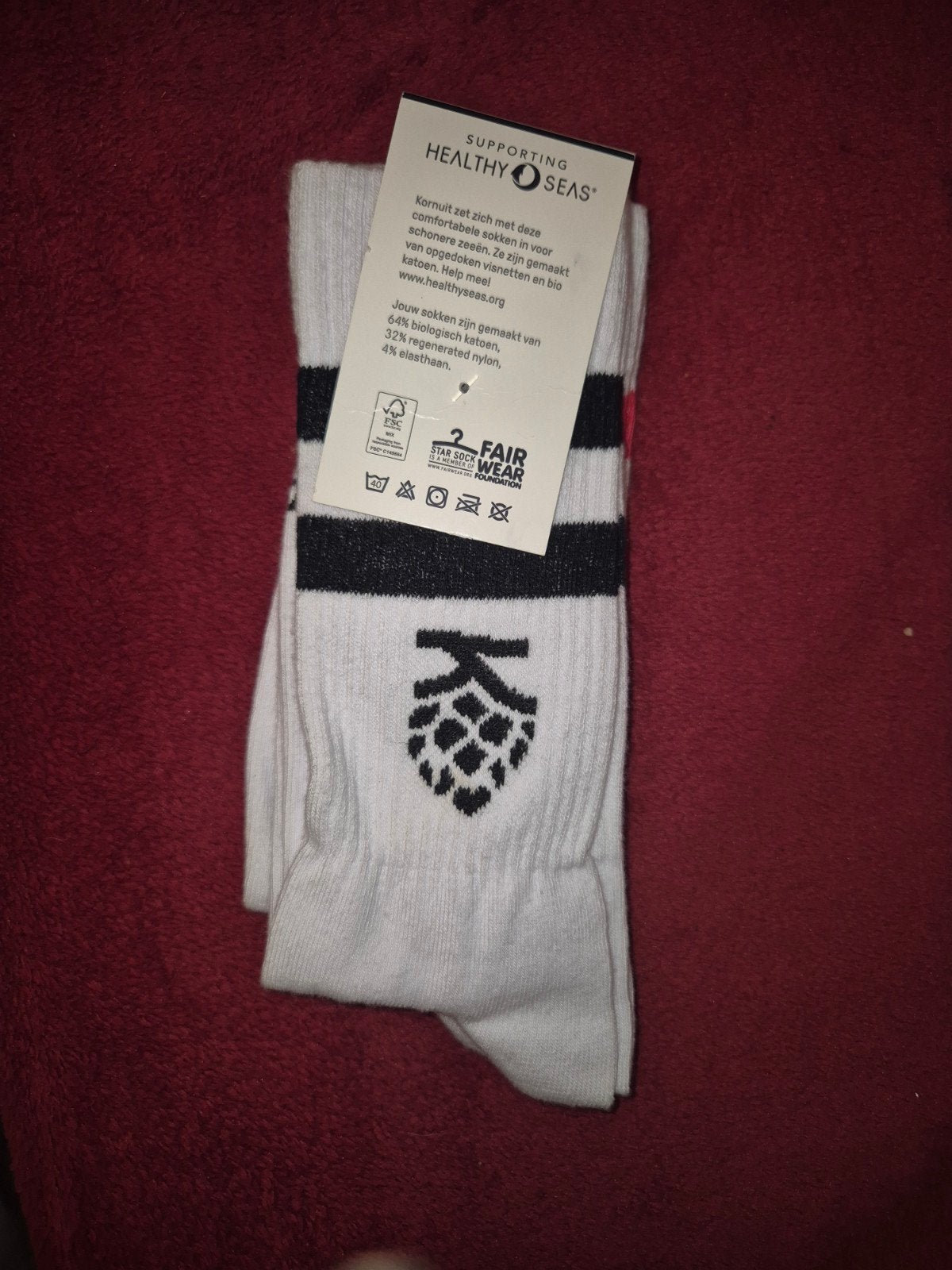 Kornuit Sokken 2-pack - Nieuw 36-40 en  41-46, Kleding | Heren, Sokken en Kousen, Nieuw, Maat 39 t/m 42, Wit, Ophalen of Verzenden