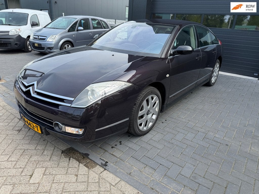 Citroen C6 2.7 HdiF V6 Exclusive | Goed onderhouden, Gebruikt, Bedrijf, Diesel, 204 pk