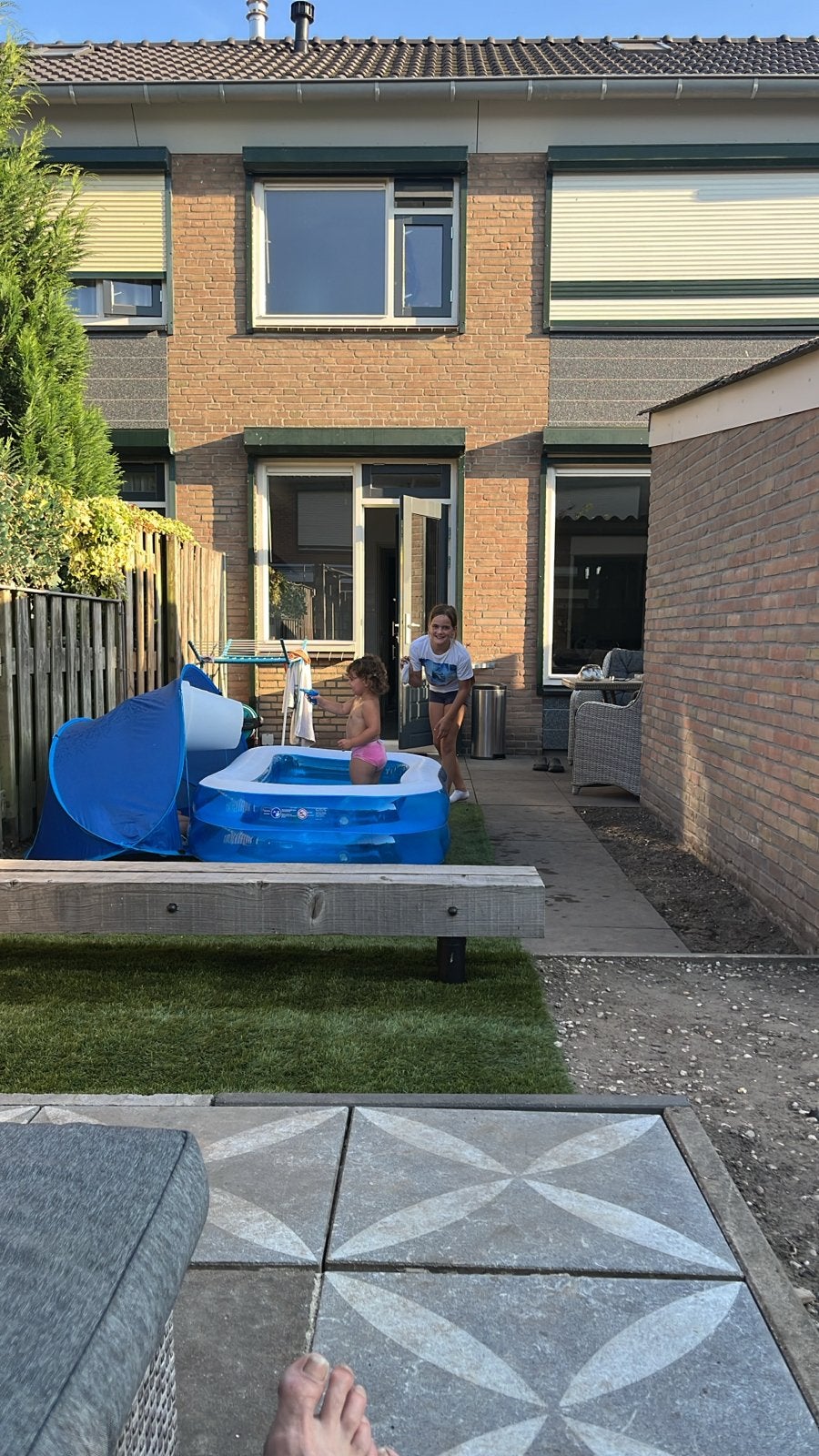 Hoogwaardig kunstgras - 17m2 (2 coupons), Ophalen, Zo goed als nieuw, Kunstgras