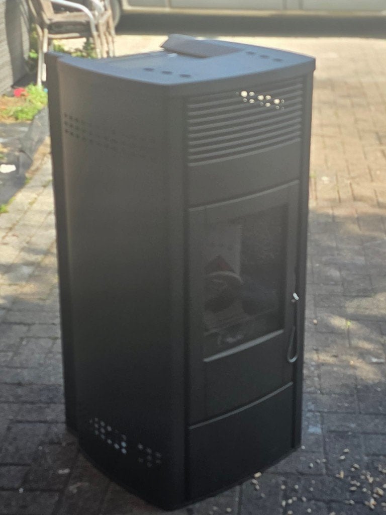 pelletkachel MCZ ego  comfort air 8 kw, Ophalen, Overige brandstoffen, Zo goed als nieuw, Pelletkachel