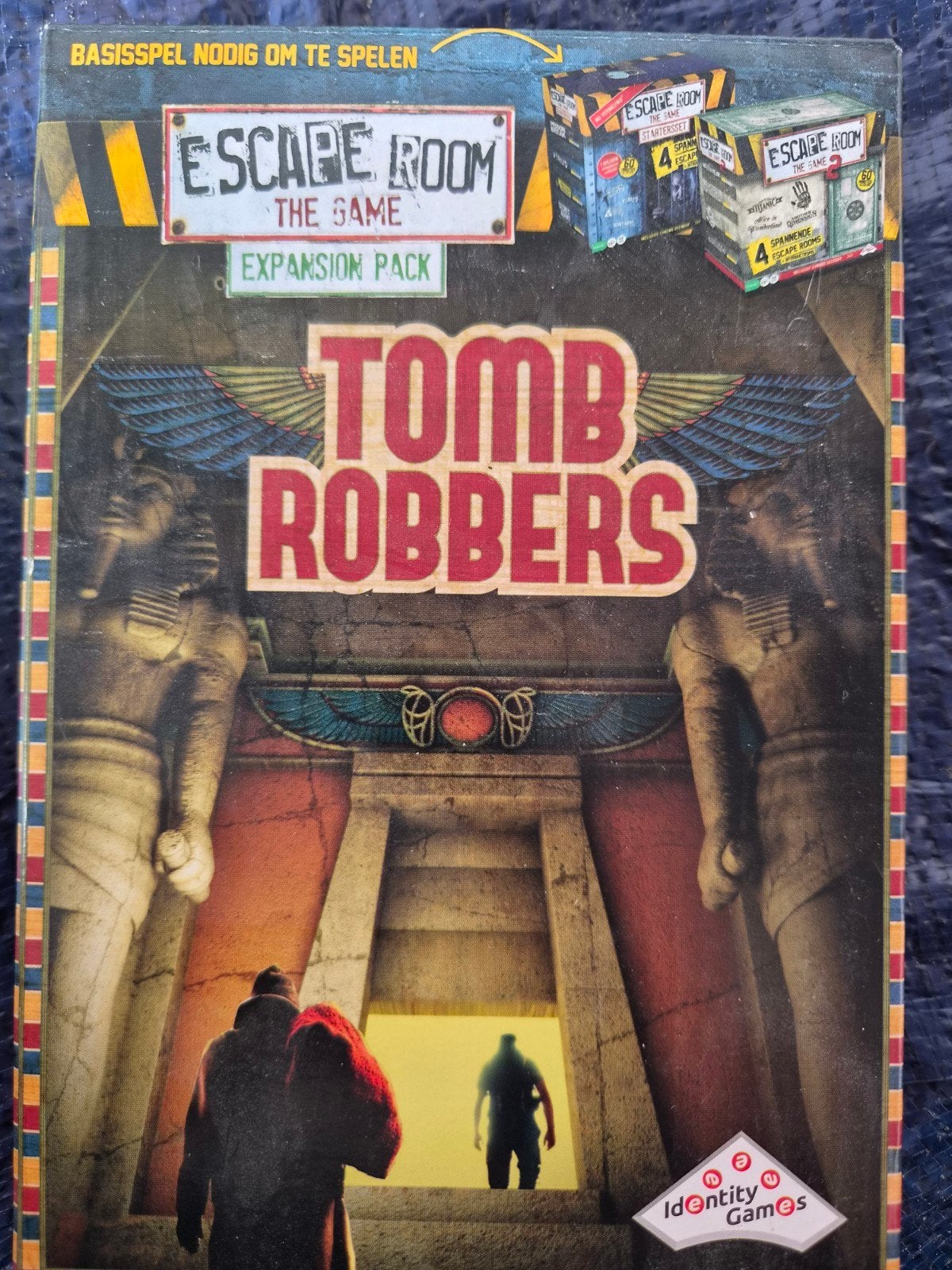 Escape Room The Game: Tomb Robbers Uitbreiding, Drie of vier spelers, Ophalen of Verzenden, Zo goed als nieuw, Identity Games