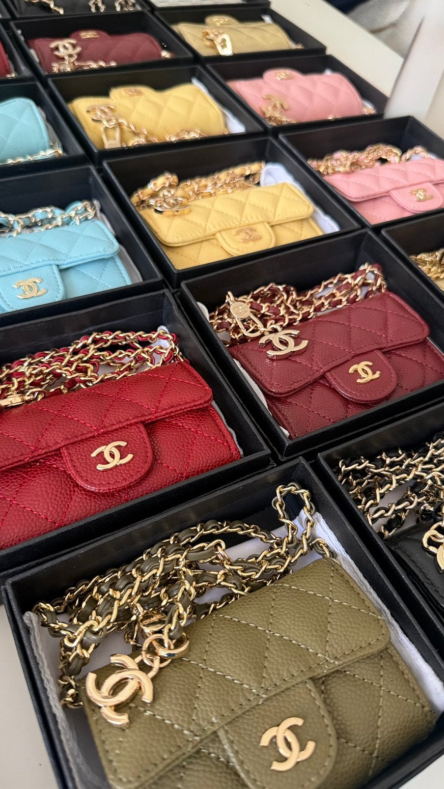 Mini tassen in diverse kleuren, Ophalen of Verzenden, Nieuw, Overige kleuren, Schoudertasje