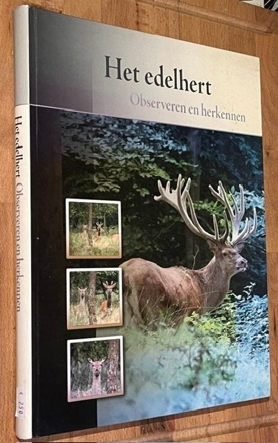Rob Borst. Het edelhert. Observeren en herkennen. IPC. 2010, Boeken, Rob Borst, Ophalen of Verzenden, Zo goed als nieuw, Overige diersoorten