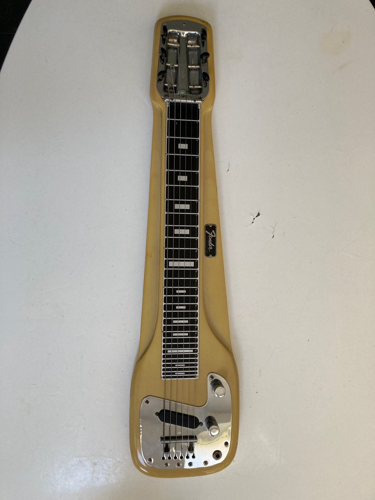 Fender Champion lapsteel 70’s, Ophalen of Verzenden, Gebruikt, Solid body, Fender