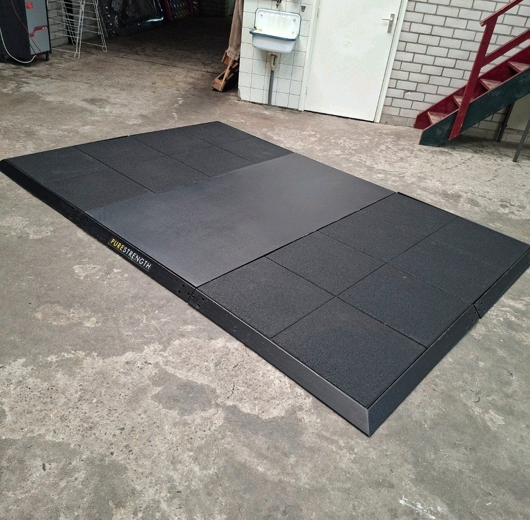 Technogym Pure Strength  Deadlift Platform, Ophalen, Gebruikt, Benen, Overige typen