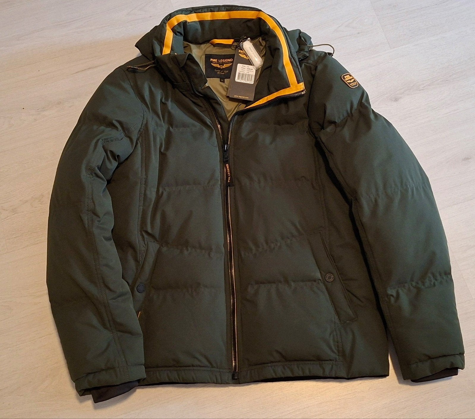 PME LEGEND, NIEUW, Winter Jas, Skyhog Icon, XL, Donker Groen, Kleding | Heren, Pall Mall PME Legend, Ophalen of Verzenden, Groen