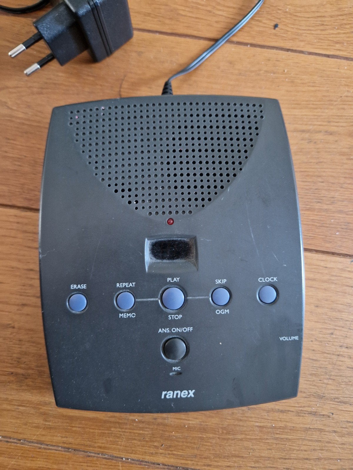 Ranex antwoordapparaat, Ophalen, Gebruikt, Met geheugen, Memofunctie