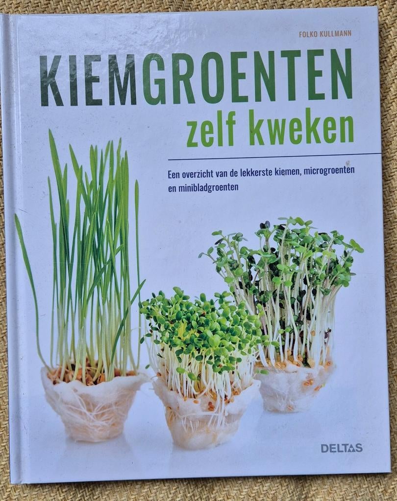 Kiemgroenten zelf kweken - Folko Kullmann, Moestuin, Ophalen of Verzenden, Zo goed als nieuw, Folko Kullmann