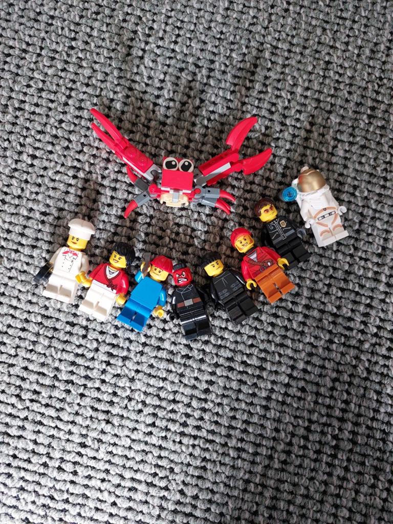 Lego Minifiguren en Krab - Diverse Collectie, Inclusief minifiguren, Gebruikt, Lego, Ophalen of Verzenden