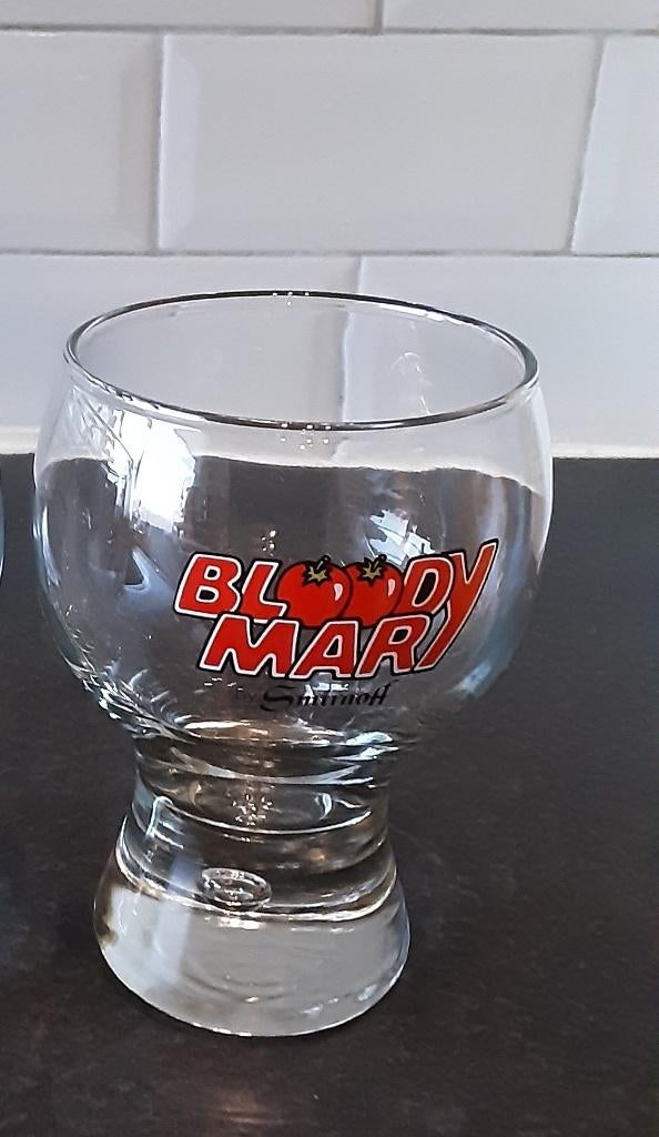 SMIRNOFF Bloody Mary glas, Verzamelen, Ophalen of Verzenden, Zo goed als nieuw, Borrel- of Shotglas