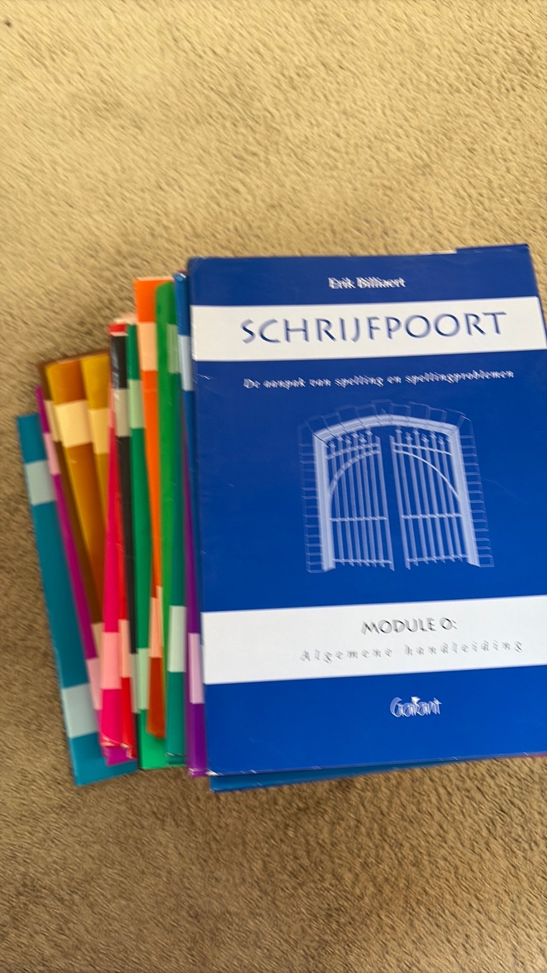 Erik Billiaert - Schrijfpoort module 0 t/m 16, Ophalen of Verzenden, Gelezen, Erik Billiaert