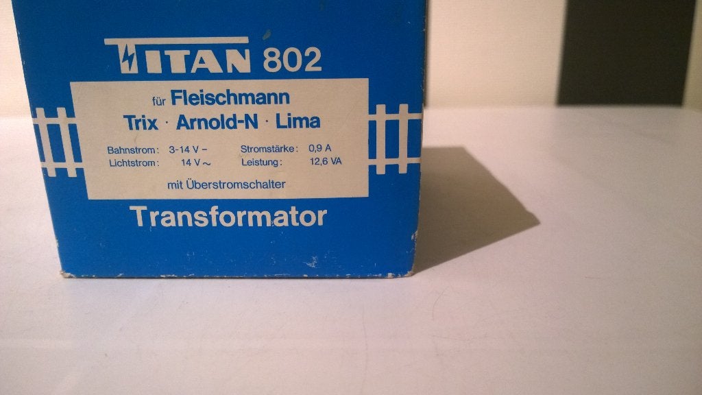 Titan transformator 802, Hobby en Vrije tijd, Gebruikt, Ophalen, Overige merken, Transformator of Voeding