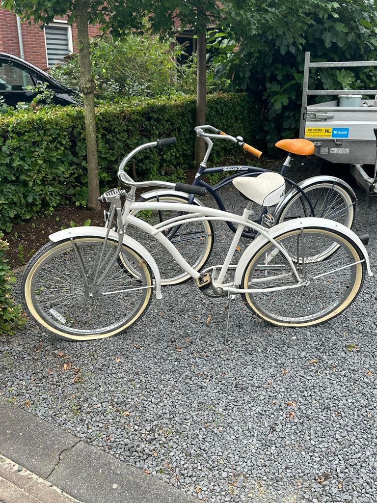 Johnny Loco en Jee-O Bike retro fietsen, Ophalen, Staal, Cruiser, Heren