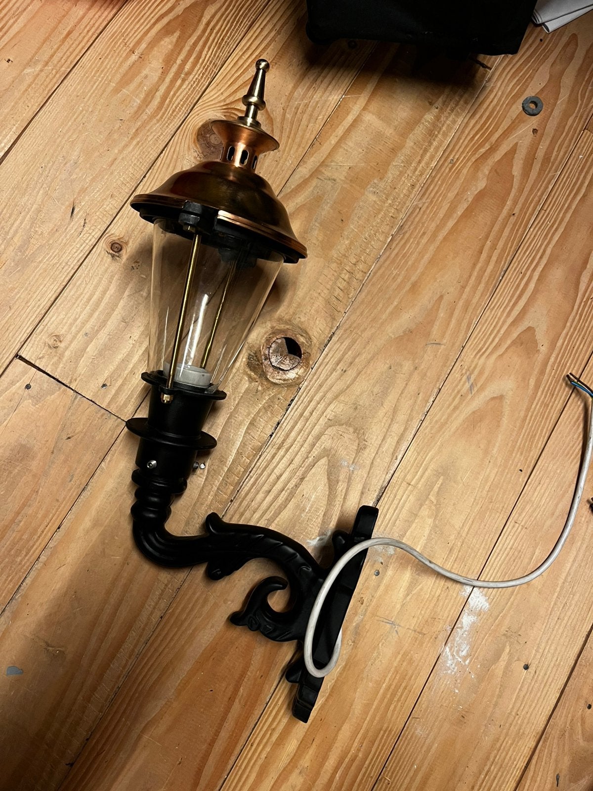 Prachtige landelijke buitenlamp, Ophalen, Wandlamp, 50 tot 250 watt, Netvoeding