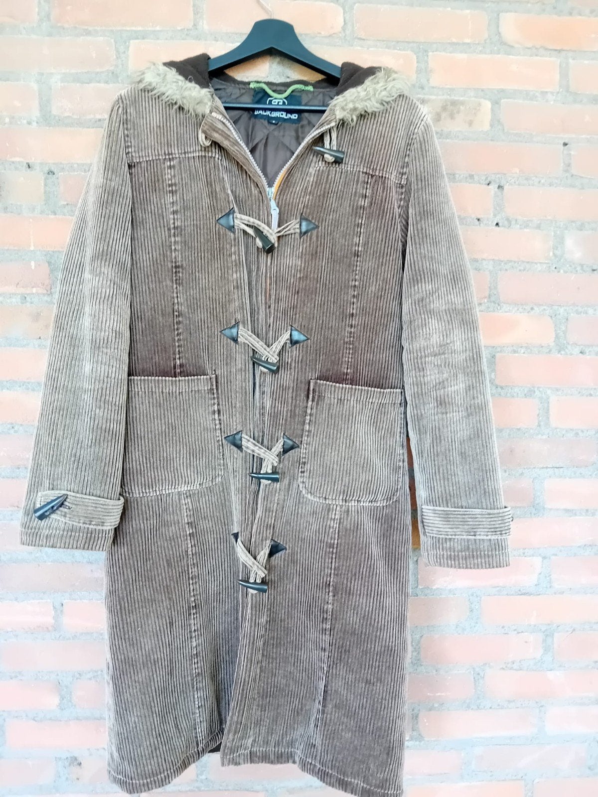 Houtje touwtje jas met capuchon, Ophalen of Verzenden, Zo goed als nieuw, Maat 38/40 (M)