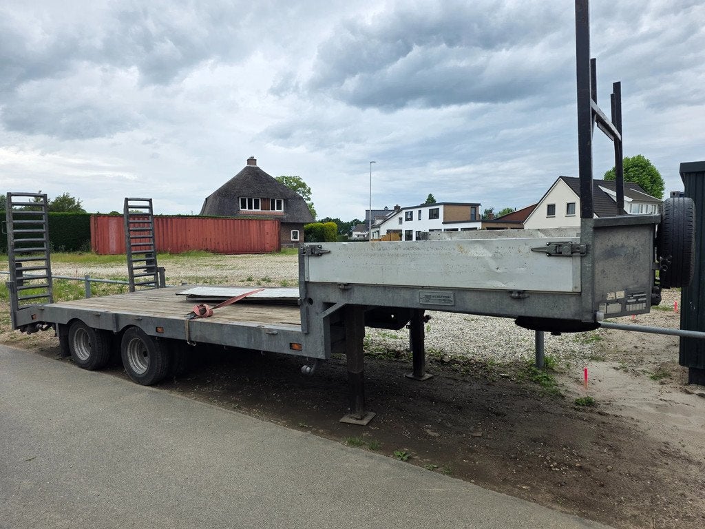 VELDHUIZEN Be trailer 9 ton machinetransporter (bj 2005), Auto's, Vrachtwagens, Bedrijf, Te koop, Aanhangers en Opleggers, Overige brandstoffen