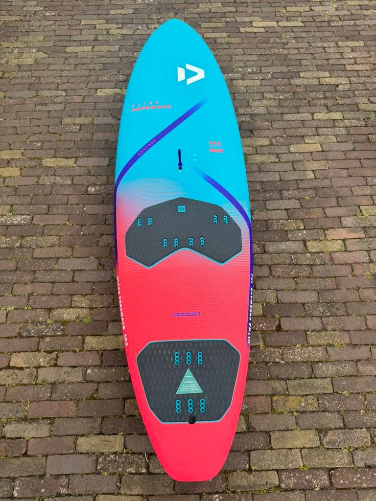 Duotone Ultra freewave 104, Minder dan 250 cm, Nieuw, Ophalen of Verzenden, Met vin(nen)