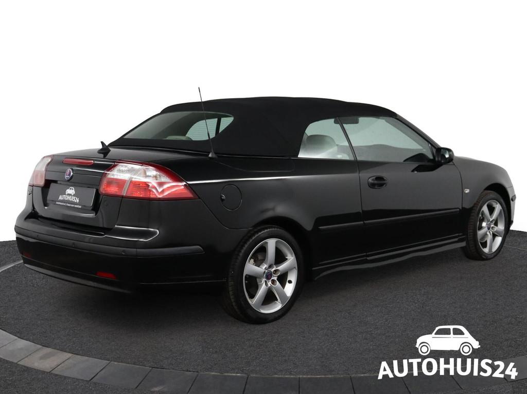 Saab 9-3 Cabrio 1.8t Vector Automaat XENON|NAVI|PDC|LEDER, 1998 cc, Beige, 4 stoelen, Zwart