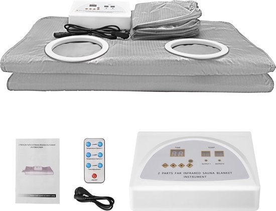 Sauna Deken - 650W - 220V - 60Hz - 2-Zone - Buitenkant Oxfor, Hobby en Vrije tijd, Overige Hobby en Vrije tijd, Nieuw, Verzenden