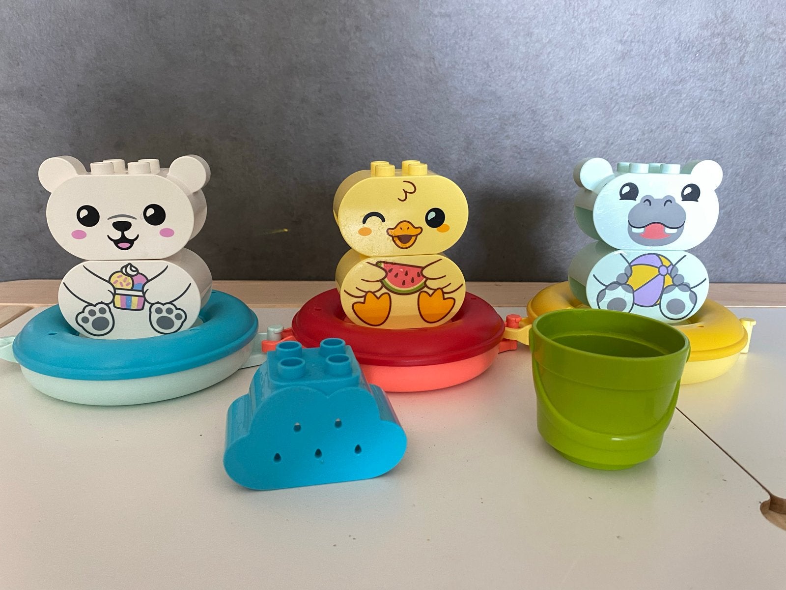 Lego Duplo Pret in Bad: Drijvende Dieren (10965), Ophalen of Verzenden, Zo goed als nieuw