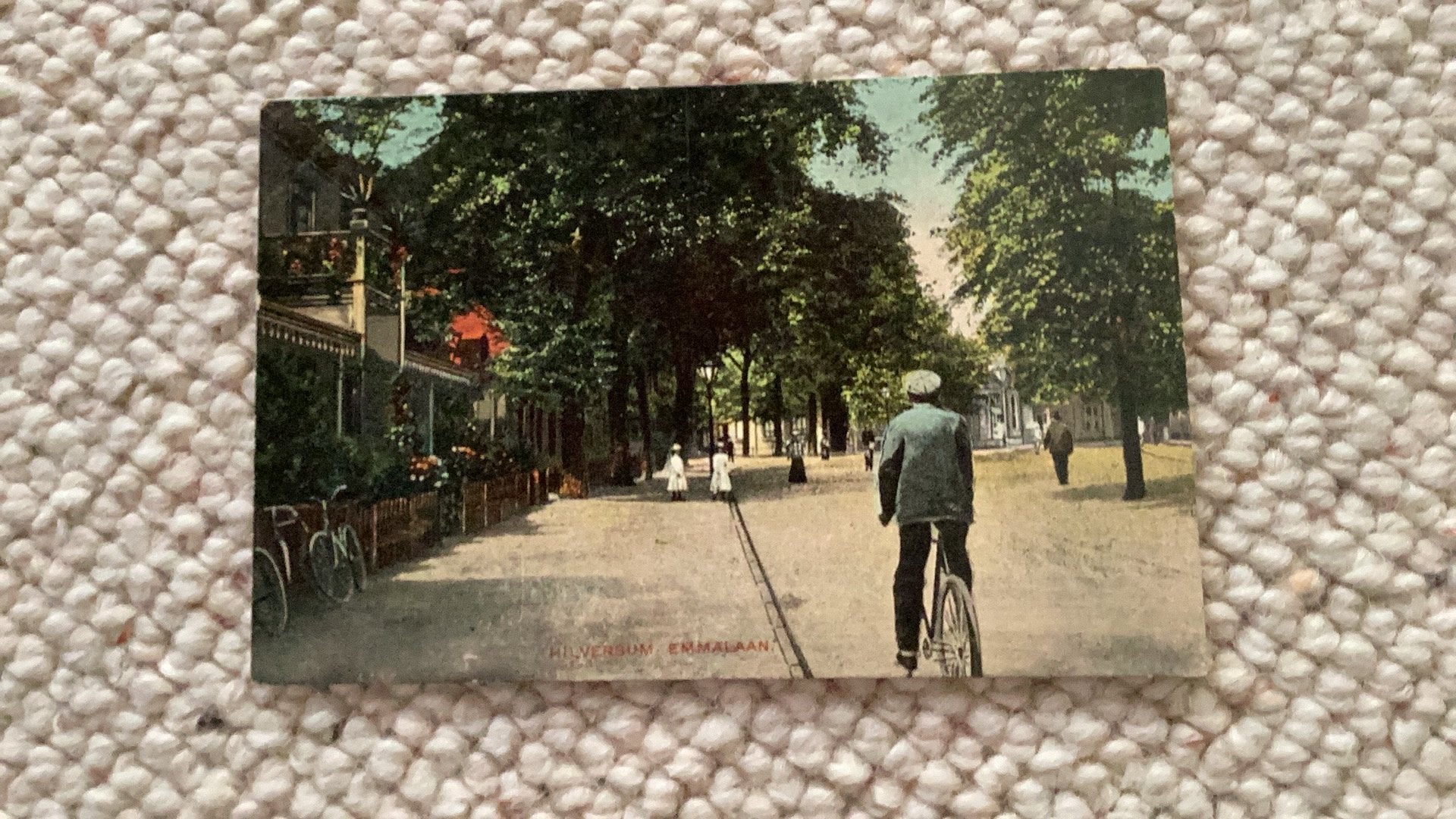 Ansichtkaart Hilversum Emmalaan 1907. 987, Ophalen of Verzenden, Voor 1920, Gelopen, Noord-Holland