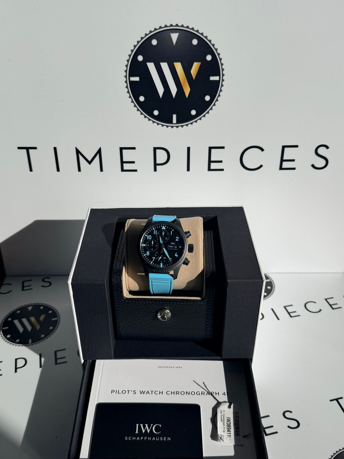 IWC Pilot Chronograph 41 “George Russel” IW389411 2026 Nieuw, Sieraden, Tassen en Uiterlijk, Overige materialen, Polshorloge, Overige materialen